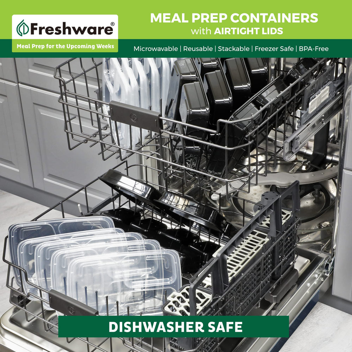 Freshware lunch boxes support on-the-go lunches at school, work, or travel.