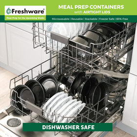 Freshware meal prep bowl freezer safe supports batch prep and make-ahead meals