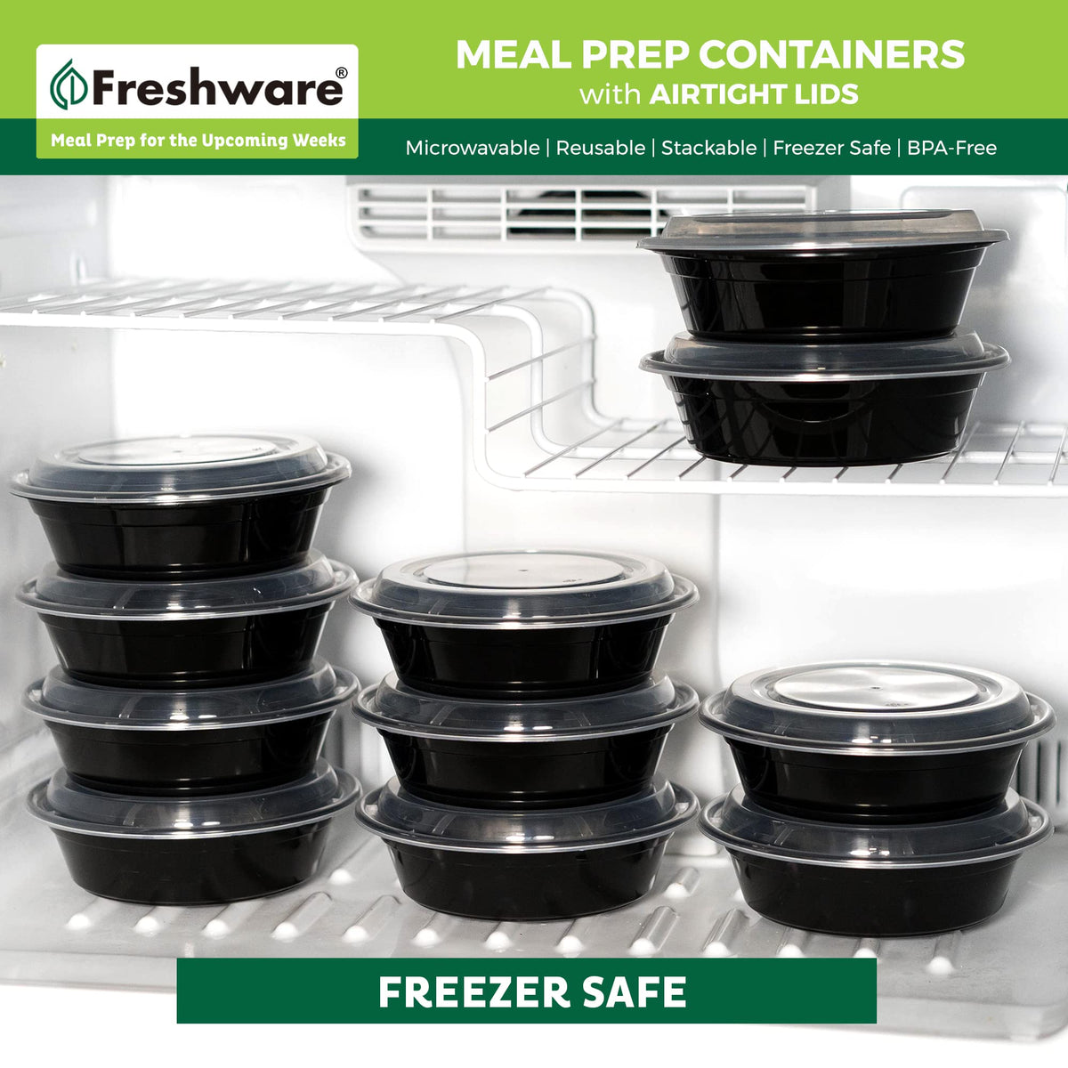 Freshware meal prep bowl microwave safe options heat meals quickly and cleanly