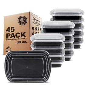 Freshware meal prep container with lid for on-the-go portions