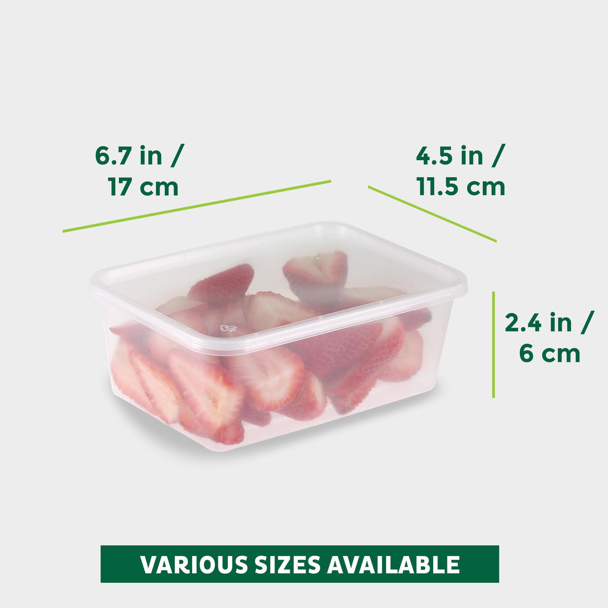 Freshware microwave-safe container heats meals safely in minutes
