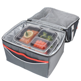 Freshware microwave-safe container for reheating meals without flavor transfer.