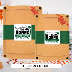 Freshware large 15x11.25 board ideal for bigger recipes and serving