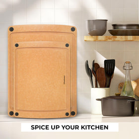 Freshware medium 12x9 board suitable for daily prep tasks