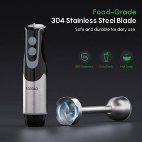 FRESKO ergonomic non-slip handle enables comfortable one-handed operation