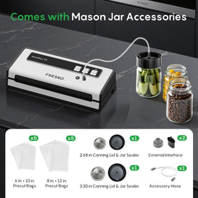 FRESKO compact design fits on counters and stores neatly after use.