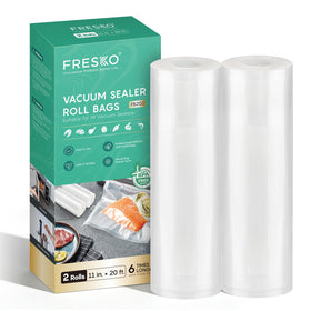 FRESKO 11x20 vacuum sealer bag rolls packaging for efficient storage and freshness