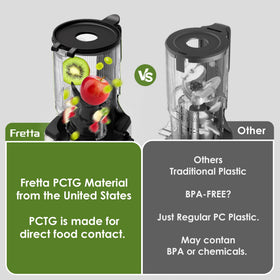 Fretta pctg material detail emphasizing USA sourced safe and durable construction.