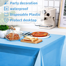 Frienda ocean theme four-color disposable tablecloth kit for decorations