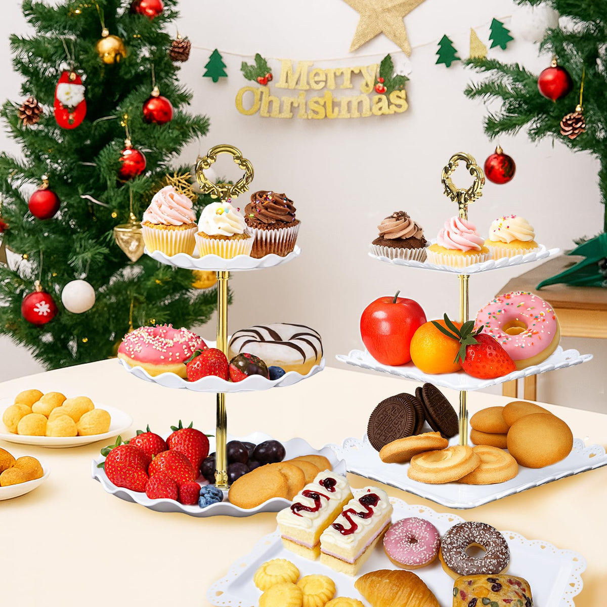 Frigg extra-thick plastic stands: safe, durable dessert display