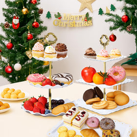 Frigg extra-thick plastic stands: safe, durable dessert display