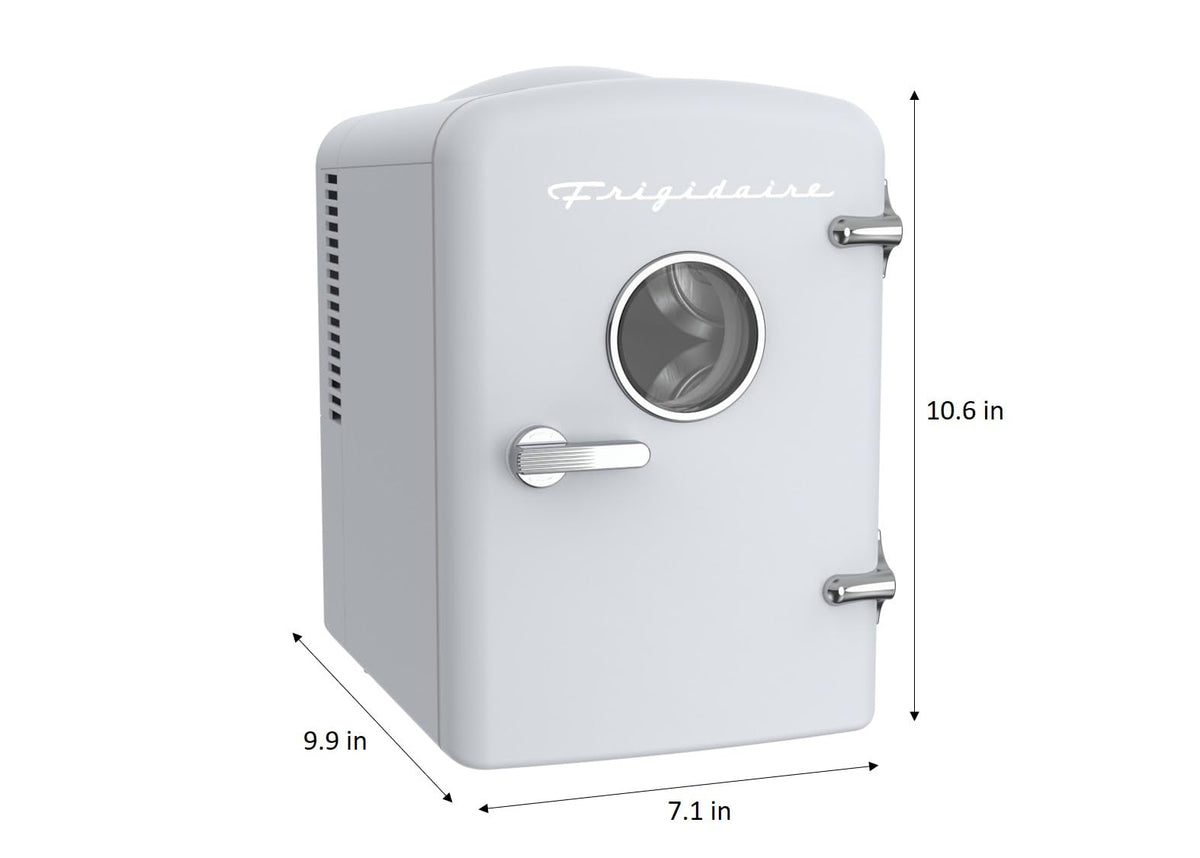 Frigidaire EFMIS171 AC and 12V car plug included for versatile power