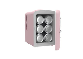 Frigidaire EFMIS171 pink four-liter capacity for six 12-ounce cans