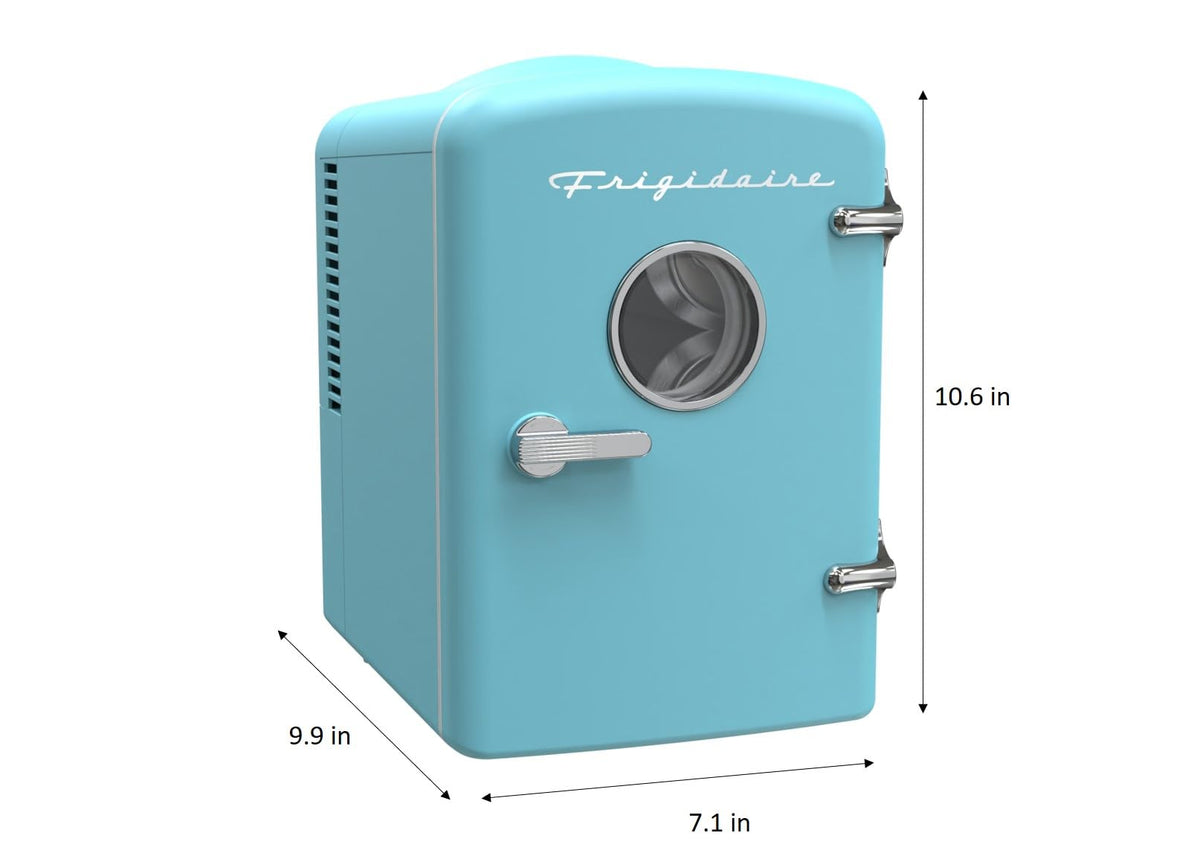 Frigidaire EFMIS171 compact design fits tight spaces and travel bags.