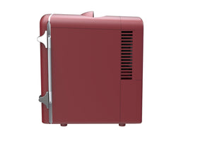 Frigidaire EFMIS171 car charger support enables on-the-go cooling.