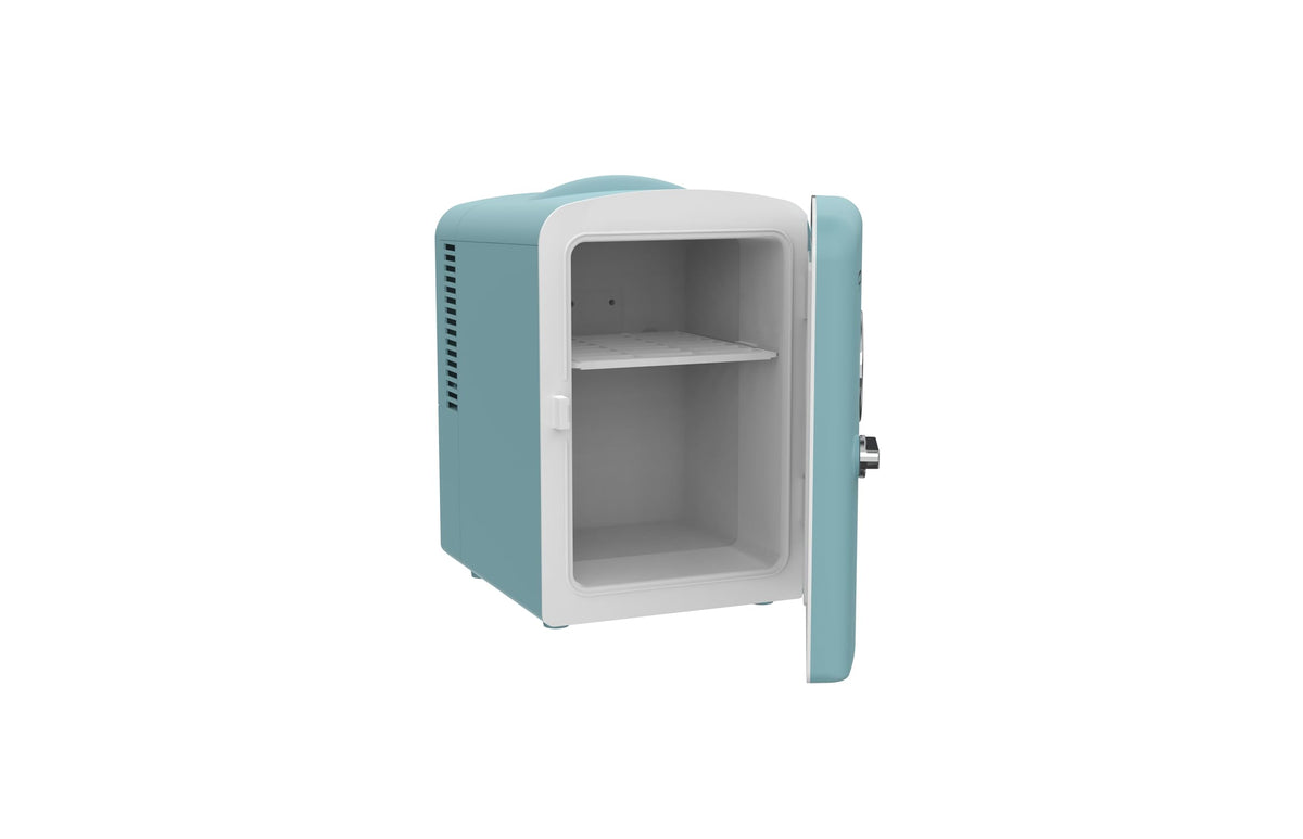 Frigidaire EFMIS171 skyblu color accent in modern kitchen or desk.
