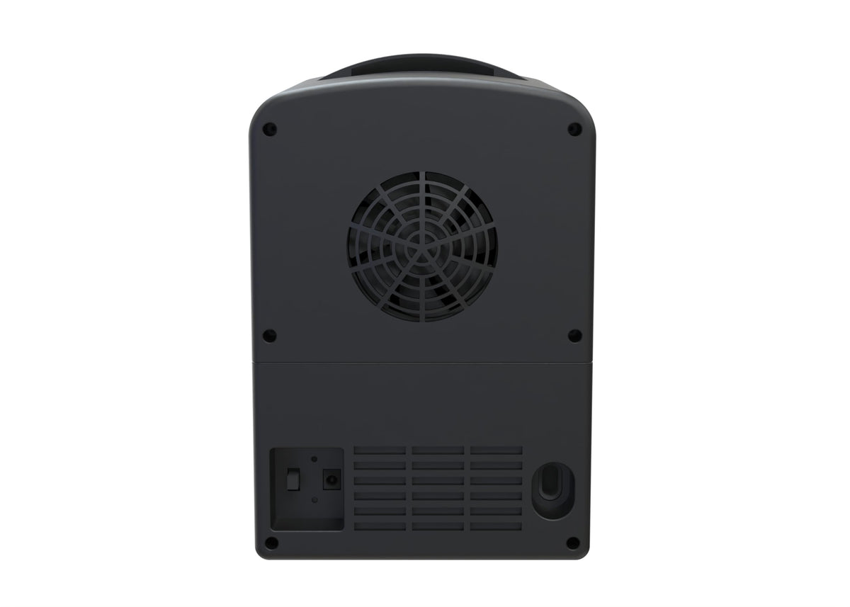 Frigidaire EFMIS171 six can capacity demonstrates portable cooling in tight spots