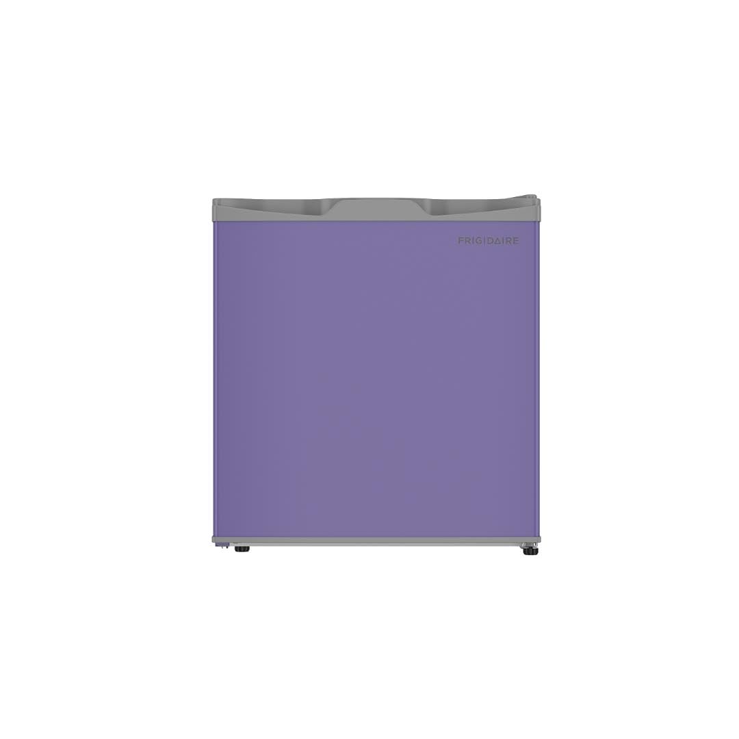 Frigidaire EFR115-PURPLE dorm room setup showcasing compact cooling