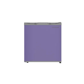 Frigidaire EFR115-PURPLE dorm room setup showcasing compact cooling