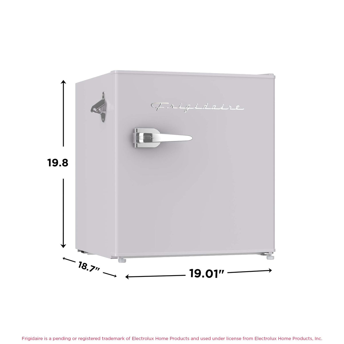 Frigidaire EFR176 chiller compartment and ice tray for frosty drinks