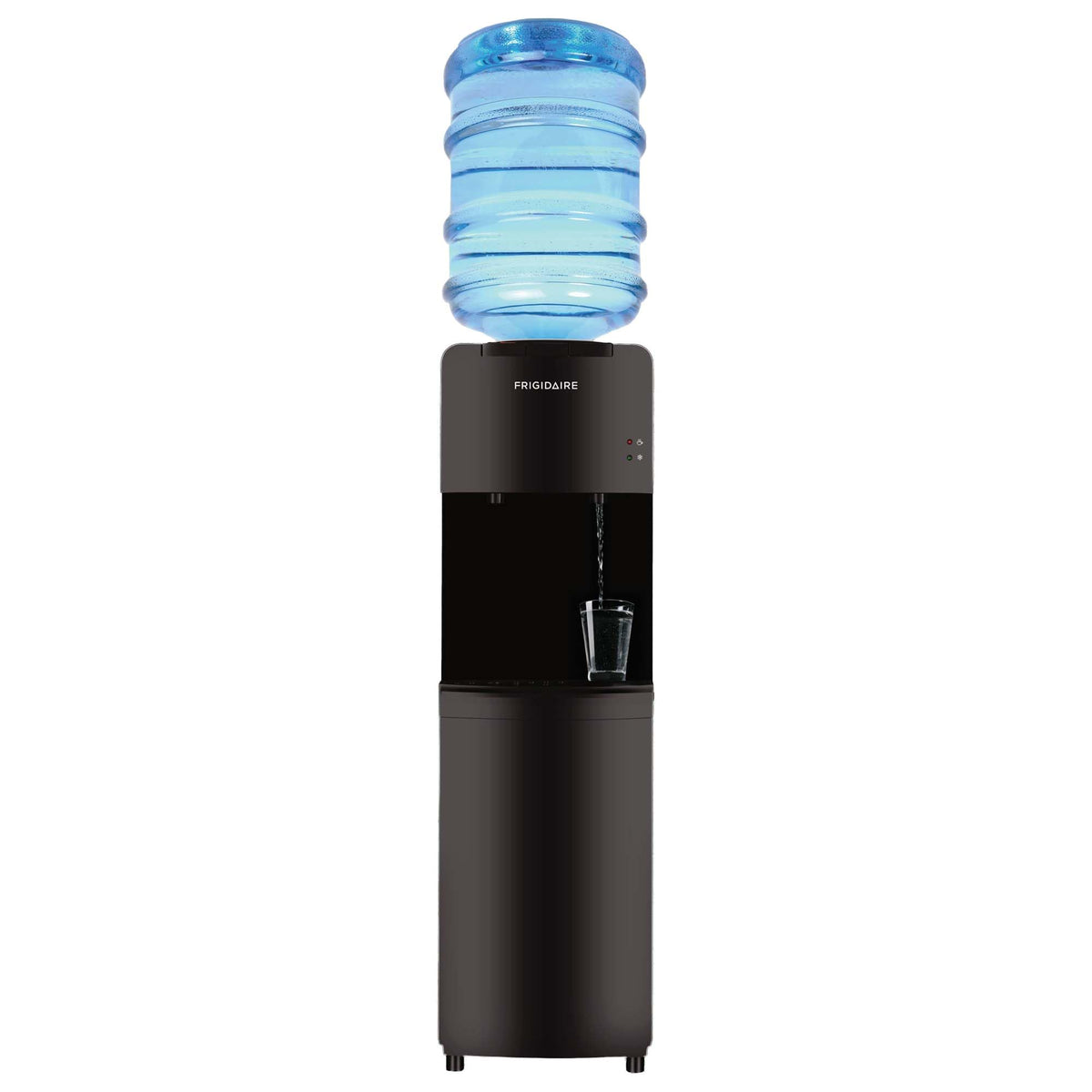 Frigidaire EFWC498 top-loading dispenser ideal for homes and offices, easy bottle changes.