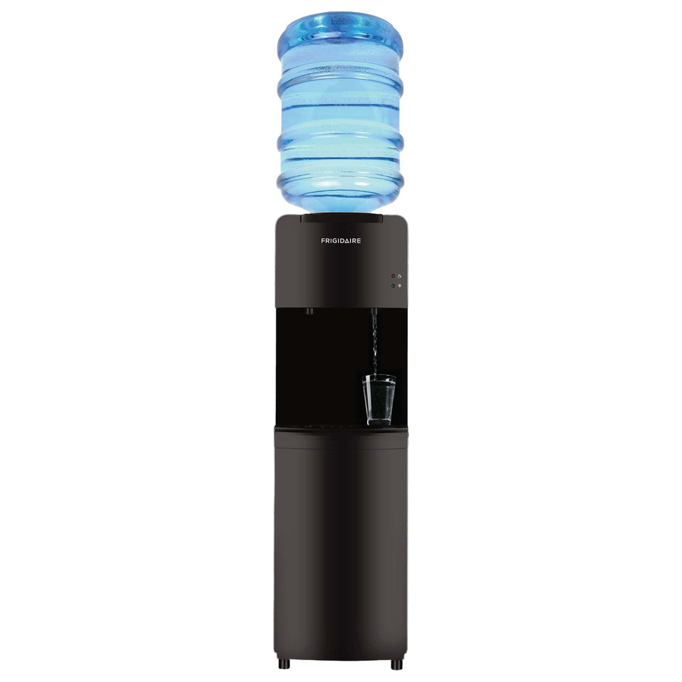 Frigidaire EFWC498 top-loading dispenser ideal for homes and offices, easy bottle changes.