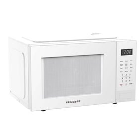 Frigidaire EM0953WHTE control panel; soft-touch operation with 10 power levels.