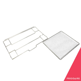 Frigidaire ReadyCook 30-inch oven rack coordinating with existing cookware for expanded functionality.