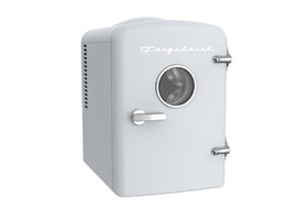 Frigidaire EFMIS171 placed in a dorm or small office setup for portable cooling