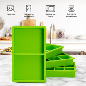 Friheten silicone food mold divider preserves uniform shapes for quick prep.