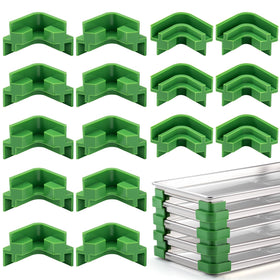 Friheten silicone tray stackers for Harvest Right trays, 16-piece set enabling efficient stacking
