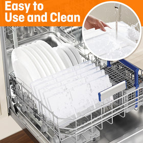 Friheten tray lid with divided sections makes batch prep simple and neat.