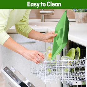 Friheten wall-hang storage funnel saves kitchen space