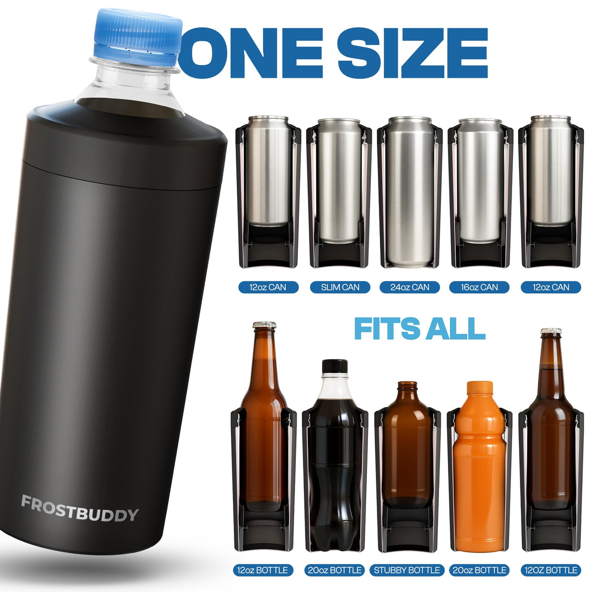 Frost Buddy durable stainless-steel construction for long-lasting outdoor use.