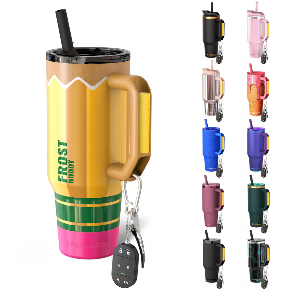 Frost Buddy Thicc Buddy 40oz tumbler with rugged stainless steel for long-lasting temperature control.
