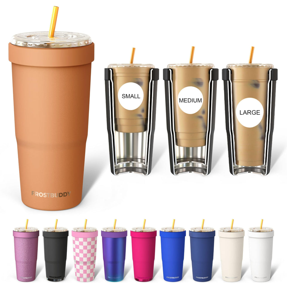 Frost Buddy Togo Buddy 30oz insulated tumbler exterior shows long-lasting temperature retention