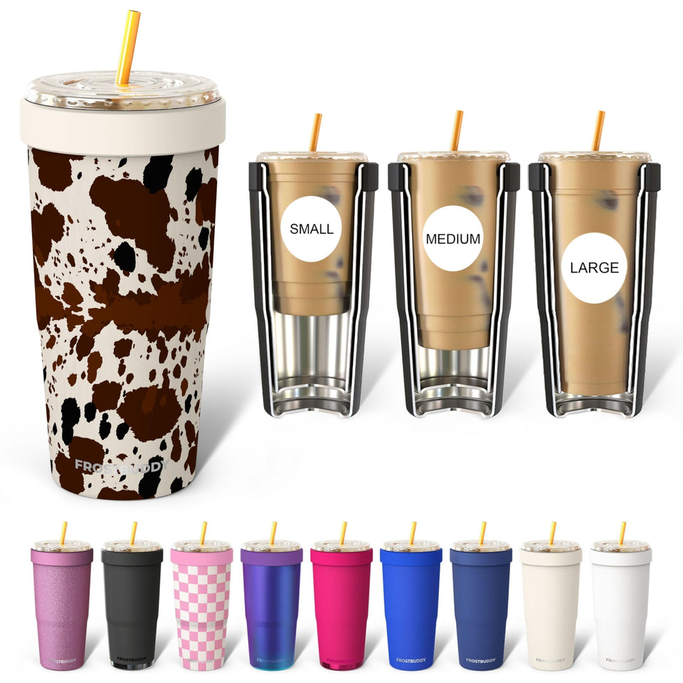 Frost Buddy Togo Buddy 30oz tumbler with flip lid keeps drinks secure on the go