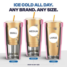 Frost Buddy Togo Buddy leak-resistant lid prevents spills during commutes