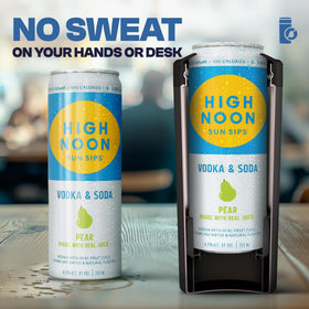 Portable Frost Buddy XL design makes carrying drinks easy on the go.