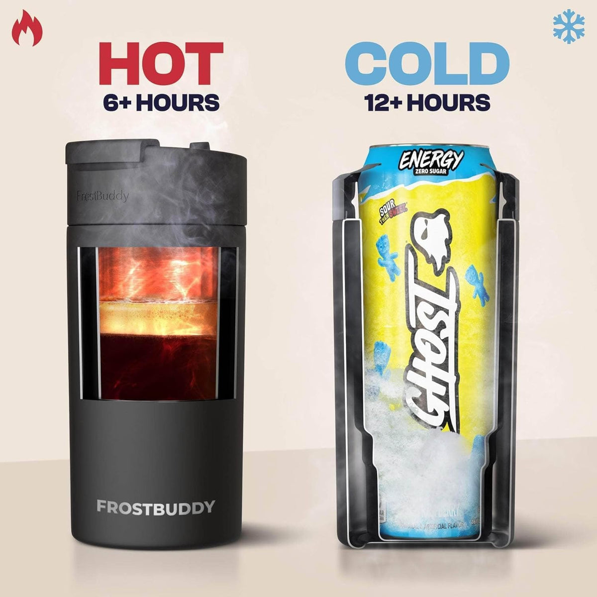 Frost Buddy maintains cold temps for 24 hours in sunny outdoor conditions