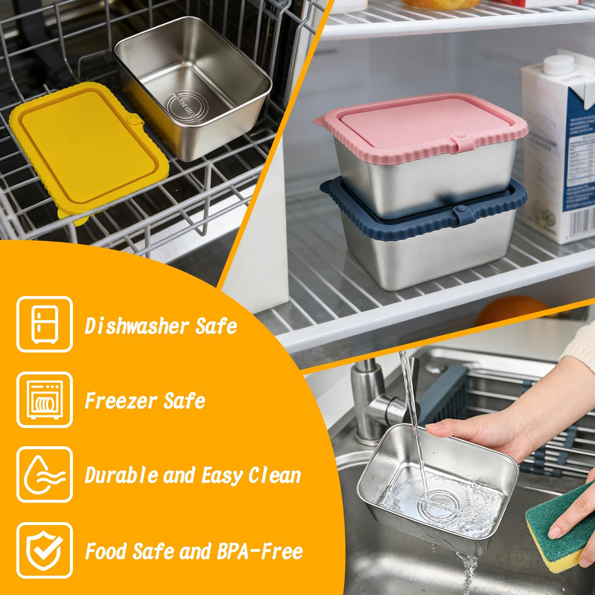 FRUIID meal-prep color-coded containers aid easy organization.