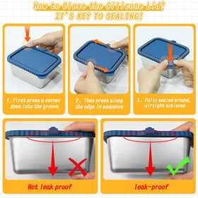 FRUIID silicone lid closeup highlights secure leak-proof seal.