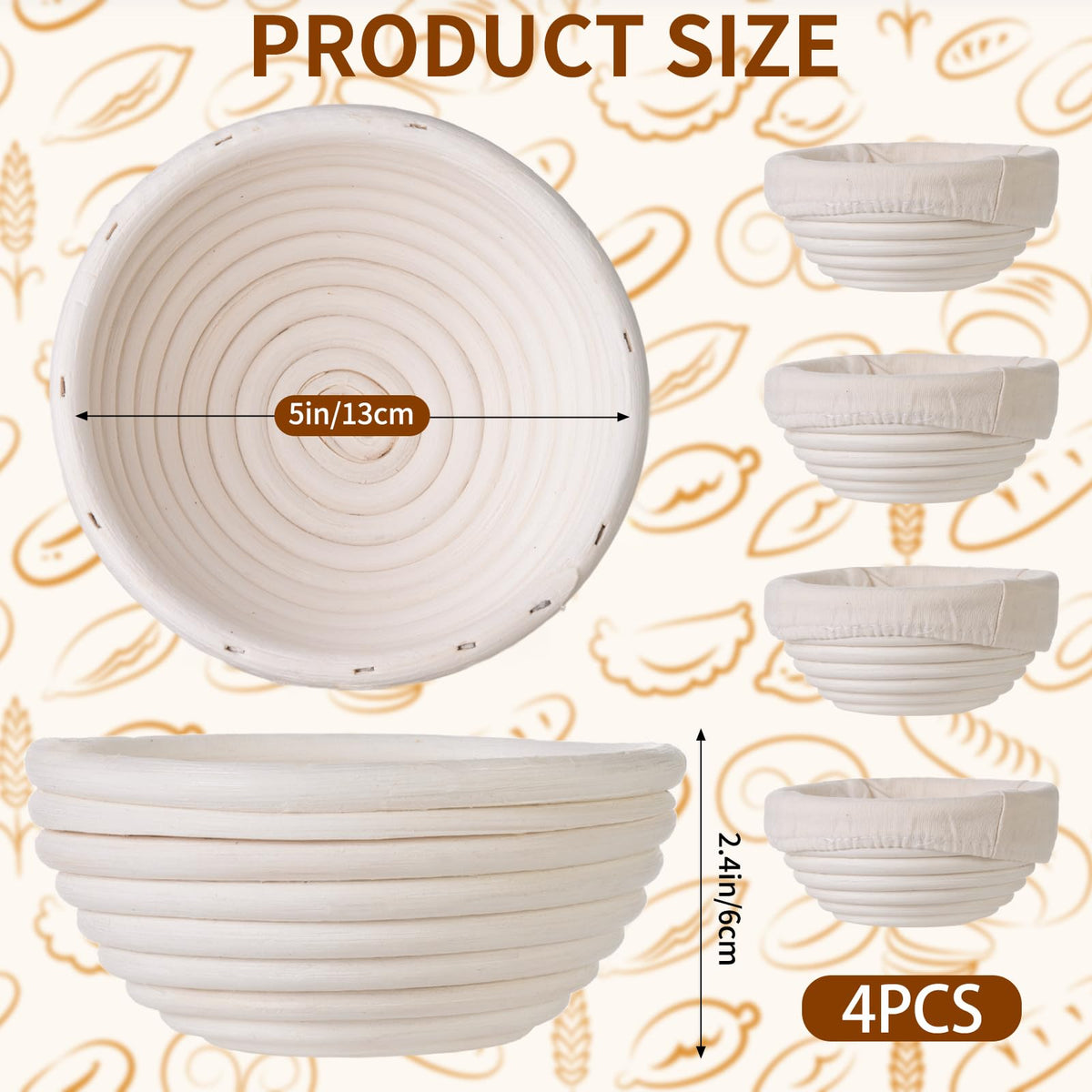FrutPunch cloth liner included for flexible proofing and cleanup.