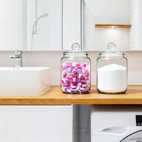 FrutPunch glass jar easy-clean design simplifies washing and maintenance