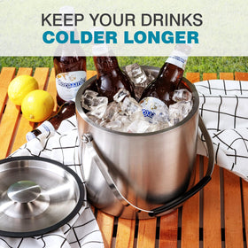 FrutPunch ice tongs provide hygienic handling at events.