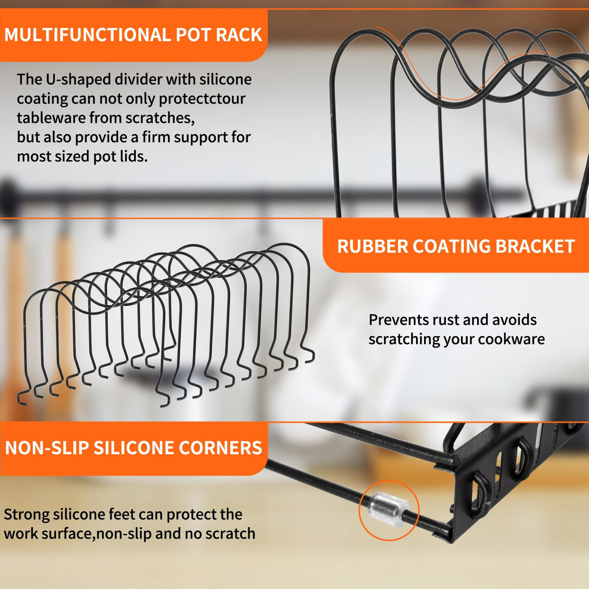 FrutPunch U-shaped slot design stabilizes lids and prevents sliding.