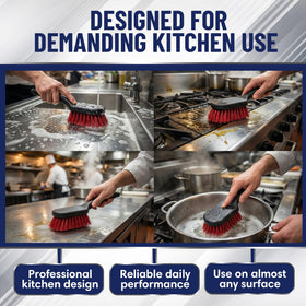 FryOilSaver daily dishwashing tool for pots and pans in use