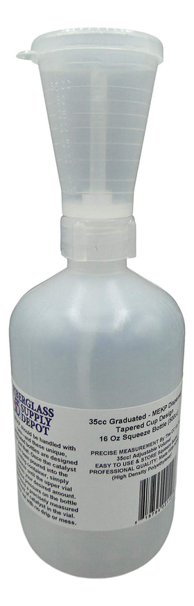FSD MEK Peroxide bottle suitable for solvents epoxy and gelcoat applications.