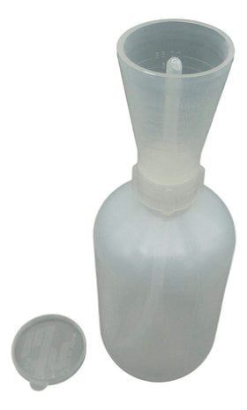 FSD soft plastic squeeze bottle designed for controlled pours.
