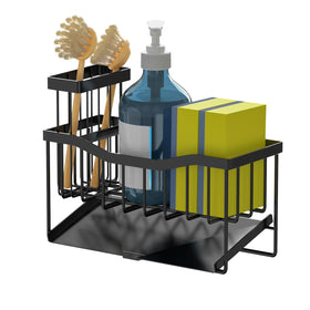 Detergent bottle and sponges neatly stored together by Fssvcd Maifan